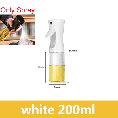 2In1 500Ml Plastic Kitchen Oil Sprayer Spray Oil Olive Spray Bottle for Oil Dispenser BBQ Baking Roasting Picnic Kitchen Tool
